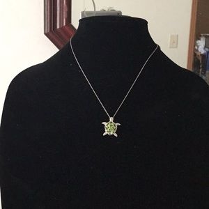 JC Penny Sterling Silver Turtle Pendant